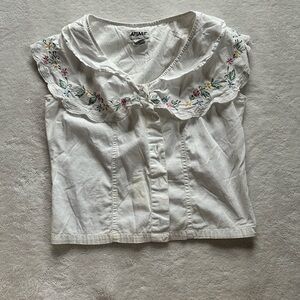 At Last Embroidered Top